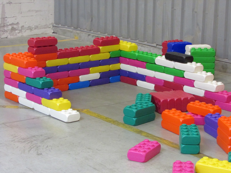 Obří stavebnice pro děti