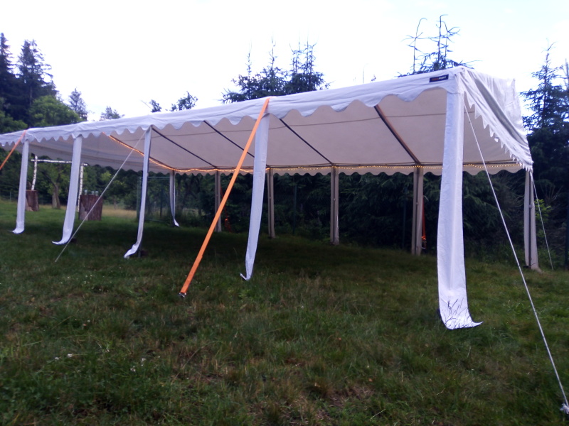 pronajem party stany svatba budislav hajenka 3