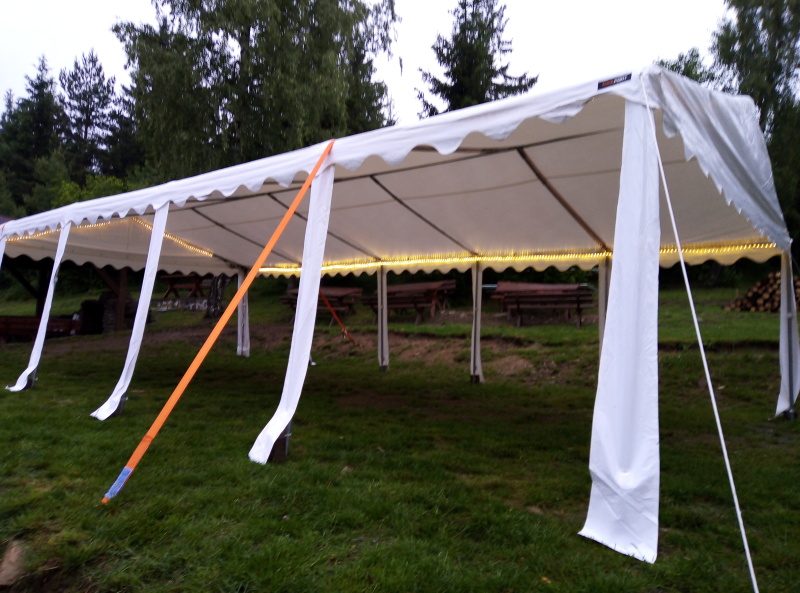 Pronájem párty stany Polička, Borová