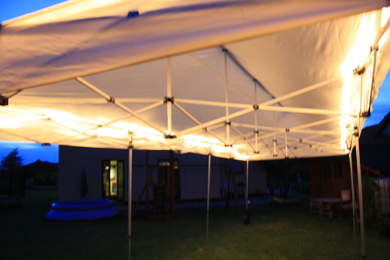 Párty stany pronájem