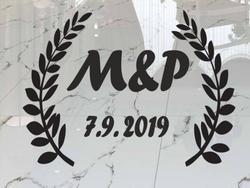 samolepky na podlahu cerne