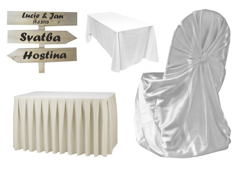 Zapůjčení ubrusů, půjčovna ubrusy